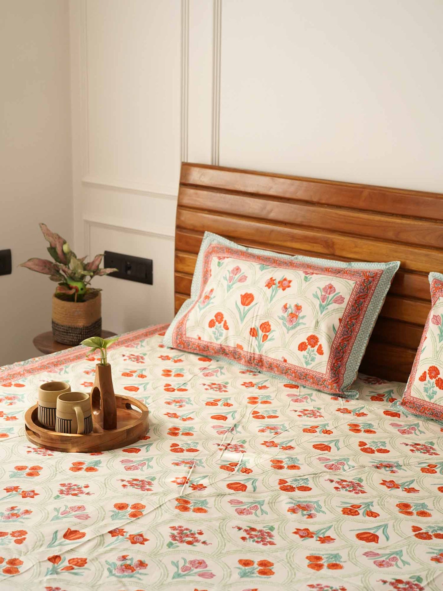 Ambarsariya - Single bed bedsheet (60x90 Inches)