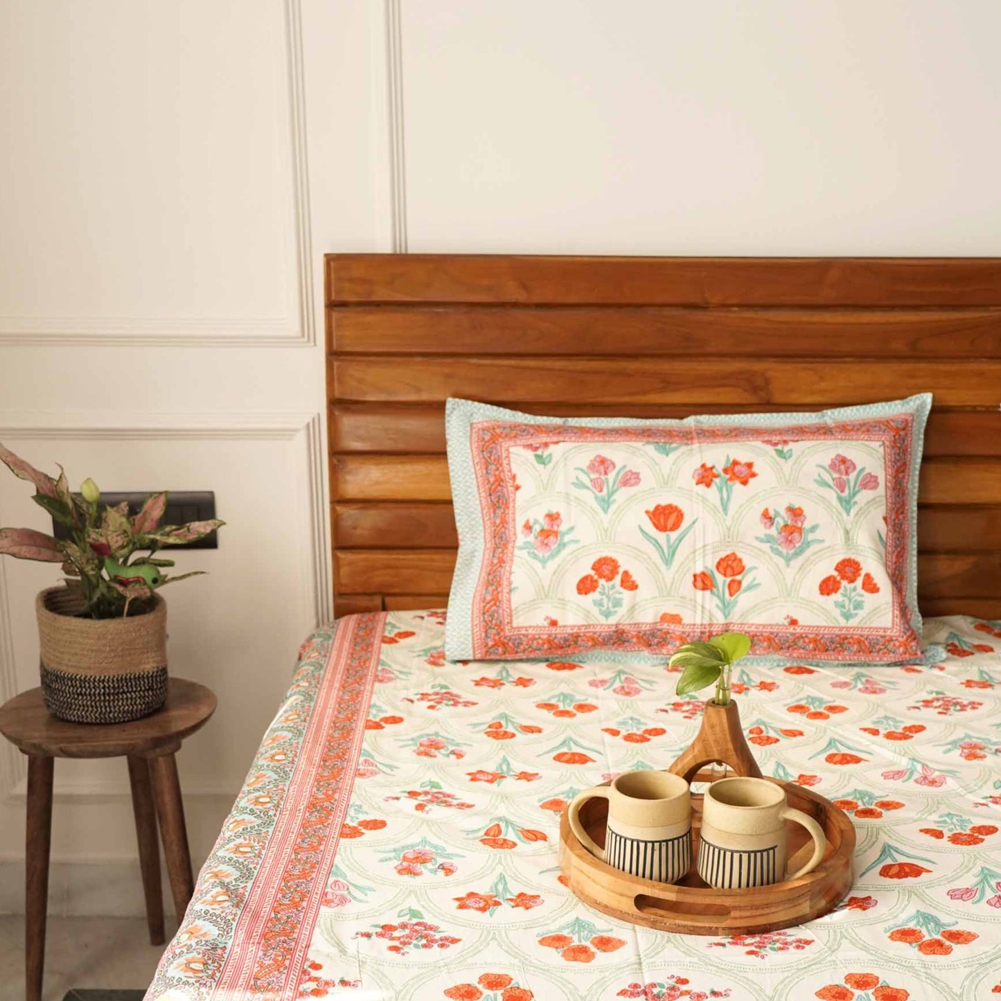 Ambarsariya - Single bed bedsheet (60x90 Inches)