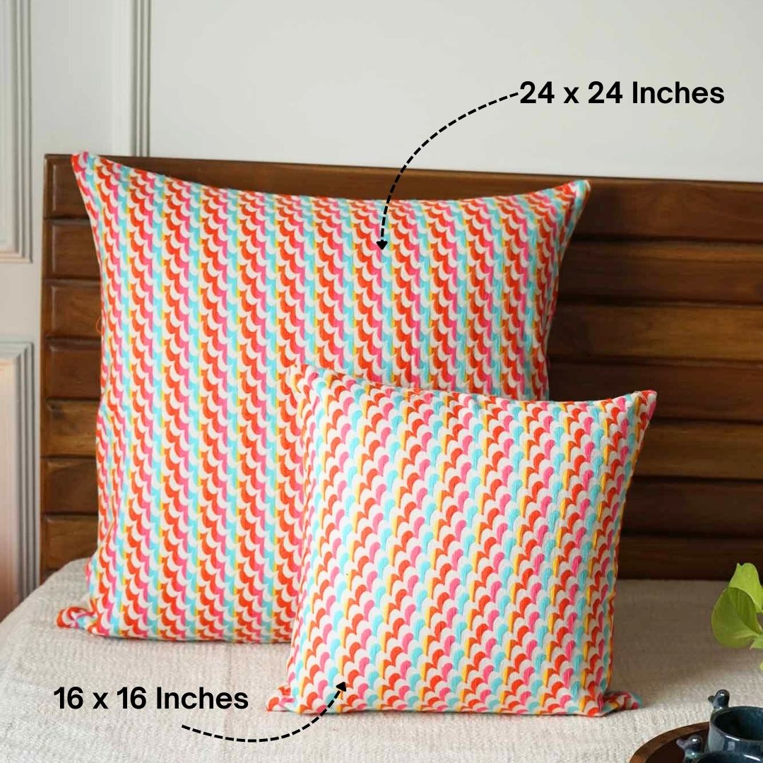 Candy Crush Jacquard Cushion Cover