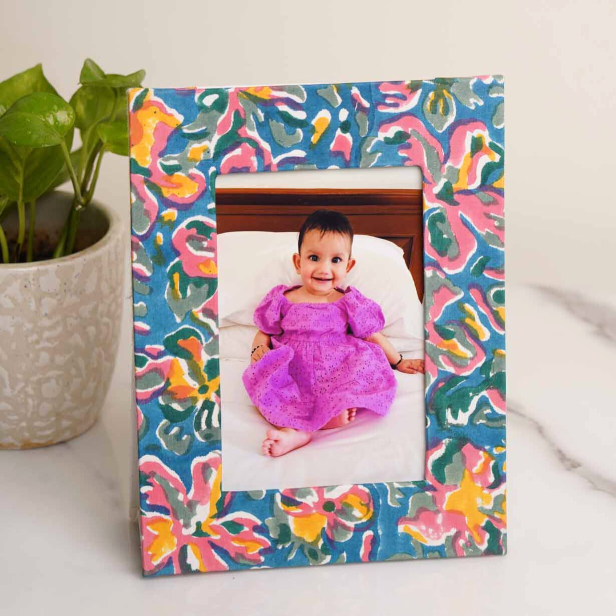 Fabric Photo Frame 6