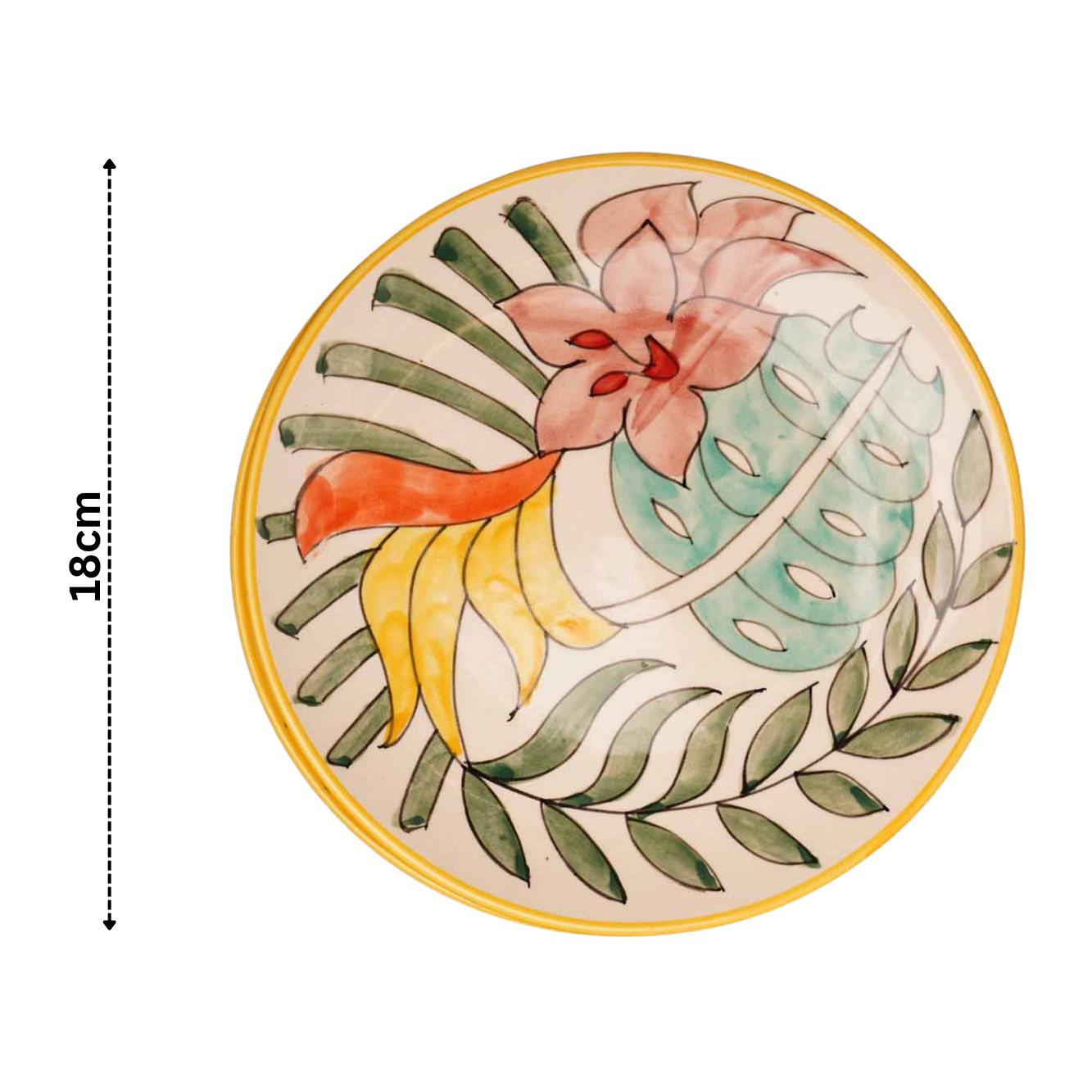 Spring Shades II Snack Plates - Set of 2 & 6