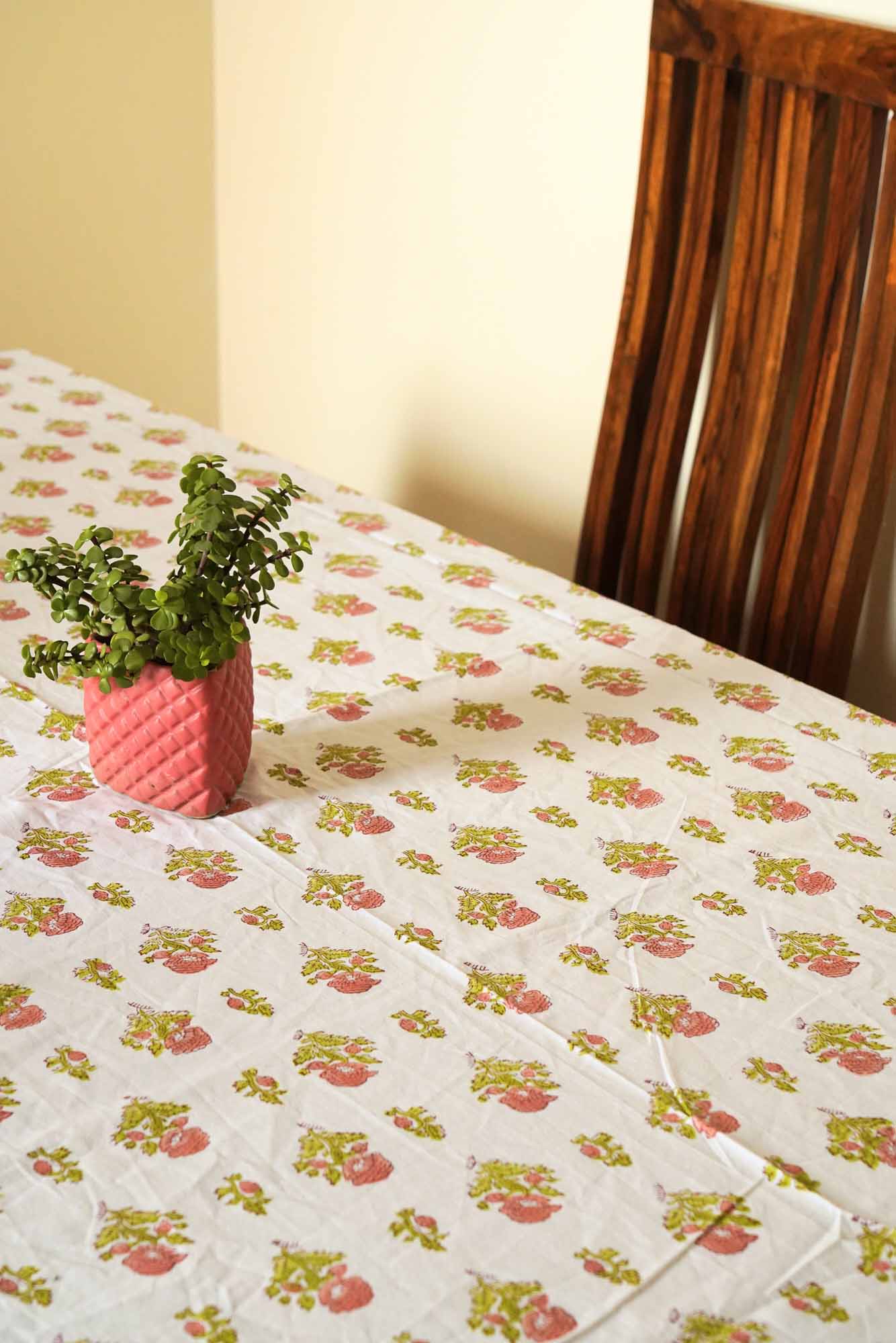 Zoya - The Original Hand-Block Printed Dining Table Cover