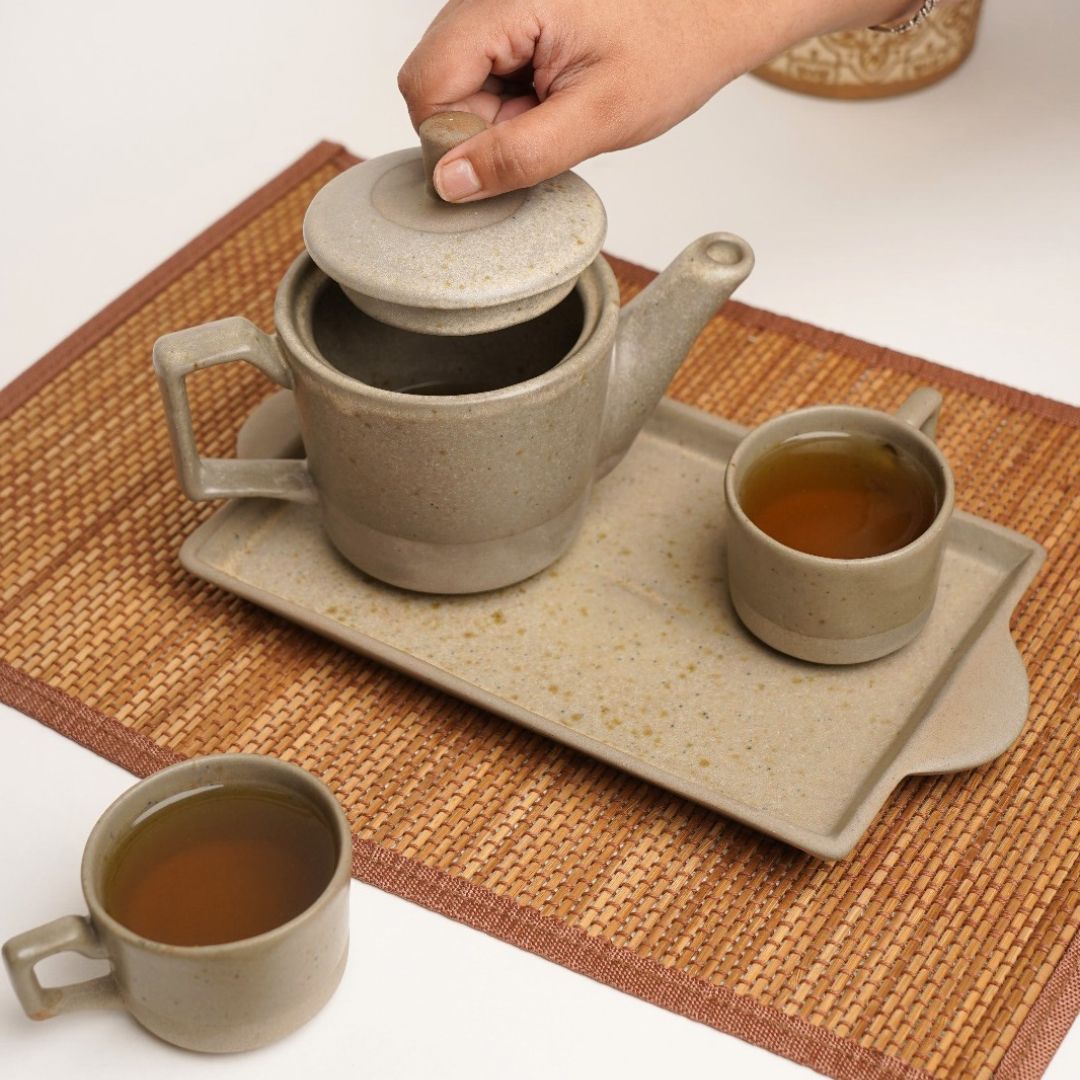 Earthy Fab Tea Set