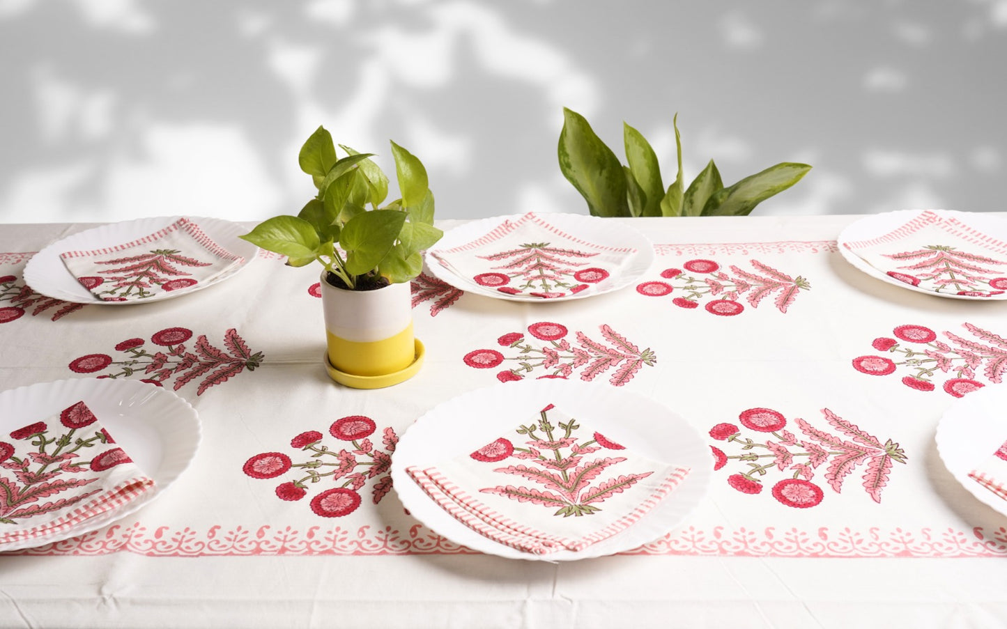 Gulbahar- Table Cover & Six Napkins