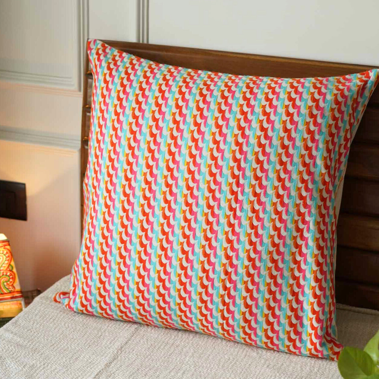 Candy Crush Jacquard Cushion Cover