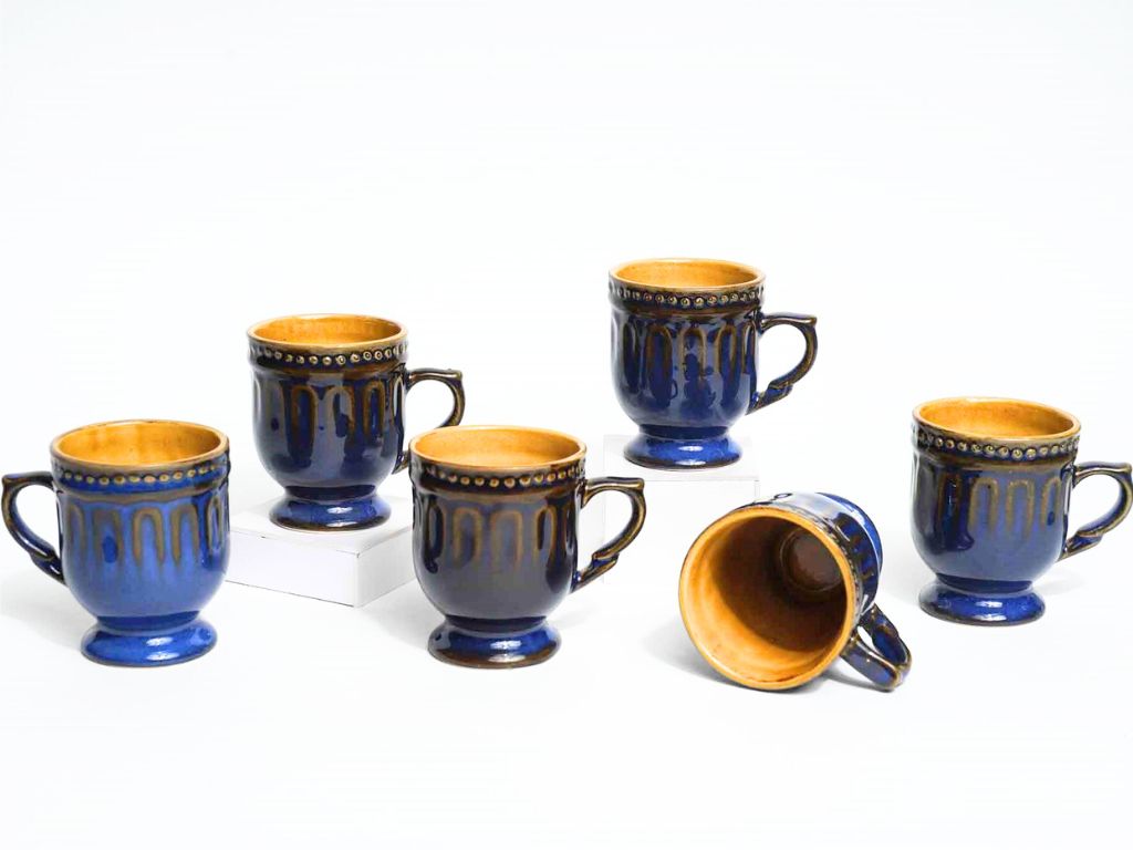 Victorian Era Tea Cups - Set of 6