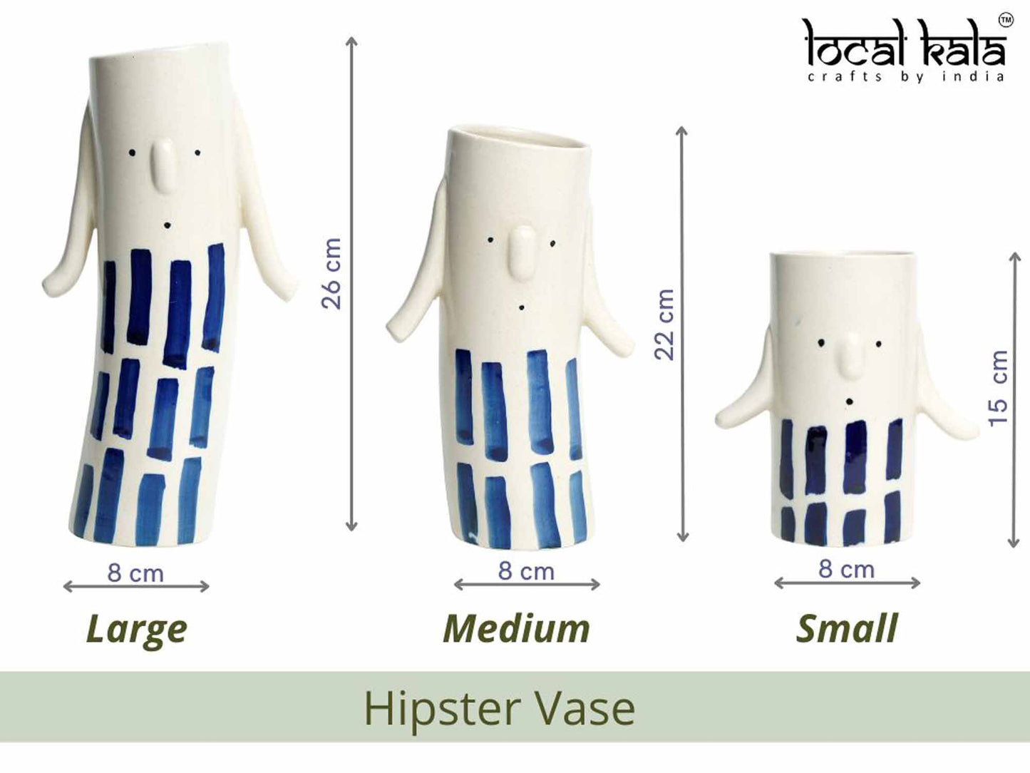 Hipster vase